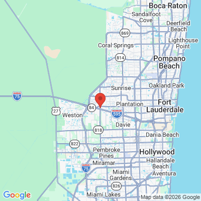 Map to  office in Plantation, FL