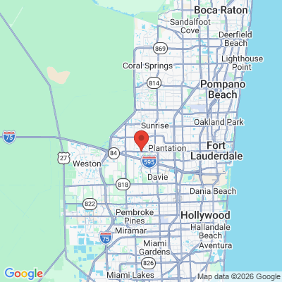 Map to  office in Plantation, FL
