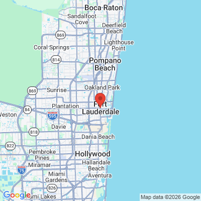Map to  office in Fort Lauderdale, FL
