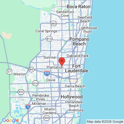 Map to  office in Plantation, FL