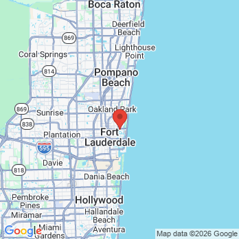 Map to George R. Galluzzo, DMD office in Fort Lauderdale, FL