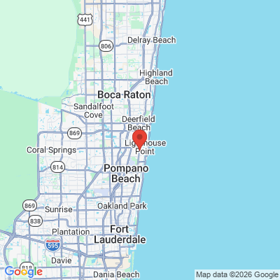 Map to  office in Pompano Beach, FL