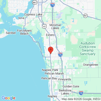 Map to  office in Bonita Springs, FL