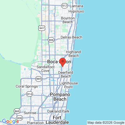 Map to  office in Boca Raton, FL