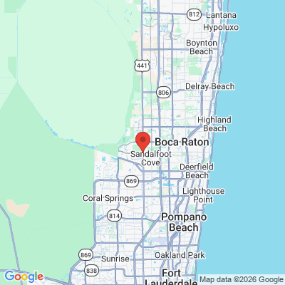 Map to  office in Boca Raton, FL