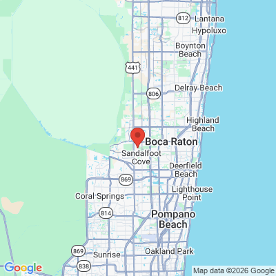 Map to  office in Boca Raton, FL