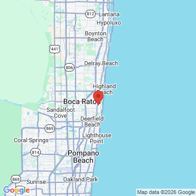 Map to  office in Boca Raton, FL