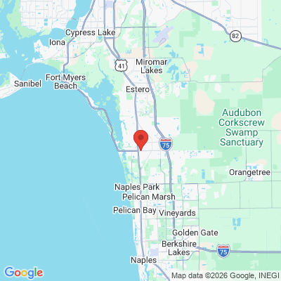 Map to  office in Bonita Springs, FL