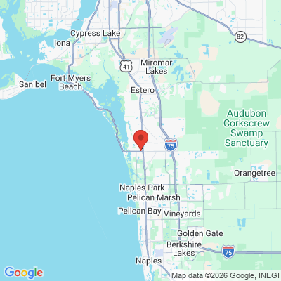 Map to  office in Bonita Springs, FL