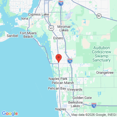 Map to  office in Bonita Springs, FL