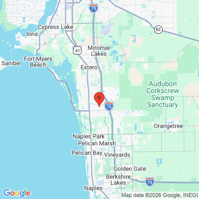 Map to  office in Bonita Springs, FL