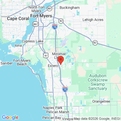 Map to  office in Estero, FL