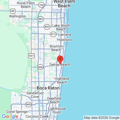 Map to  office in Delray Beach, FL