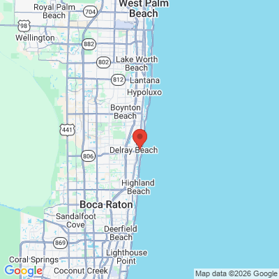 Map to  office in Delray Beach, FL