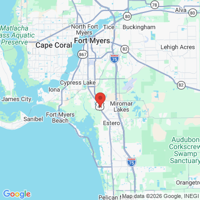 Map to  office in Fort Myers, FL