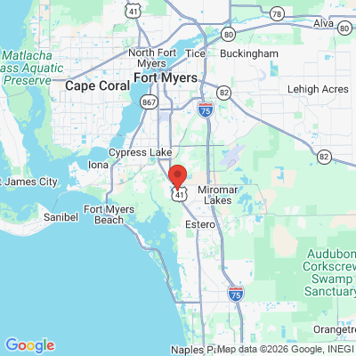 Map to  office in Fort Myers, FL