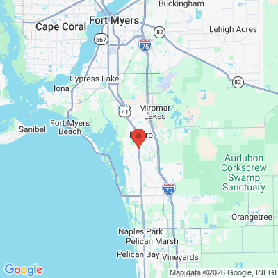 Map to  office in Estero, FL