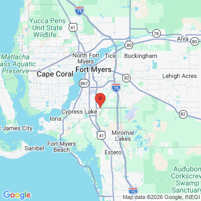 Map to  office in Fort Myers, FL