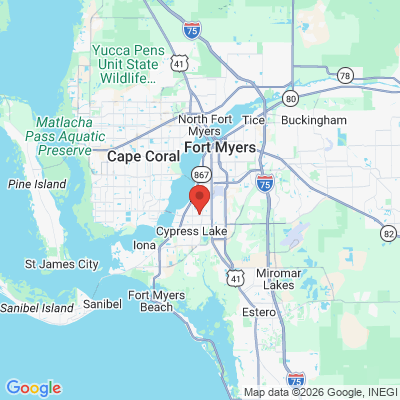 Map to  office in Fort Myers, FL