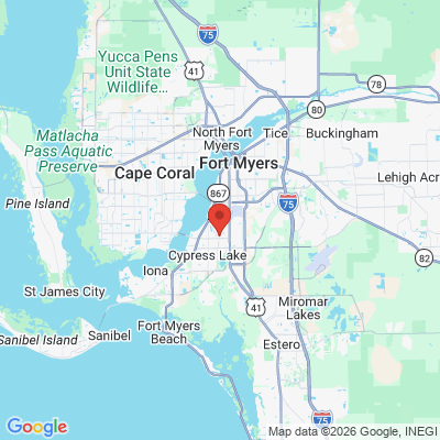 Map to  office in Fort Myers, FL