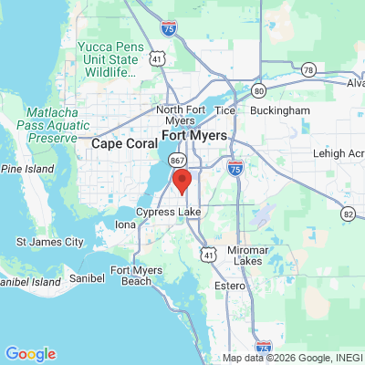 Map to  office in Fort Myers, FL