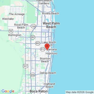 Map to  office in Lake Worth, FL