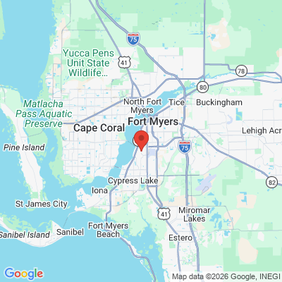 Map to  office in Fort Myers, FL