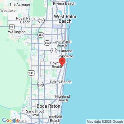 Map to  office in Boynton Beach, FL