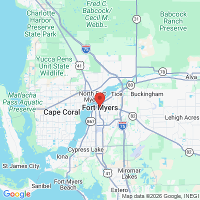 Map to  office in Fort Myers, FL
