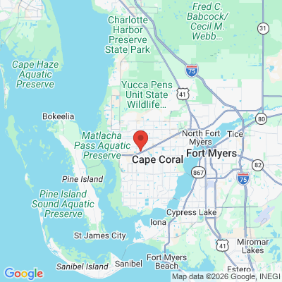 Map to  office in Cape Coral, FL