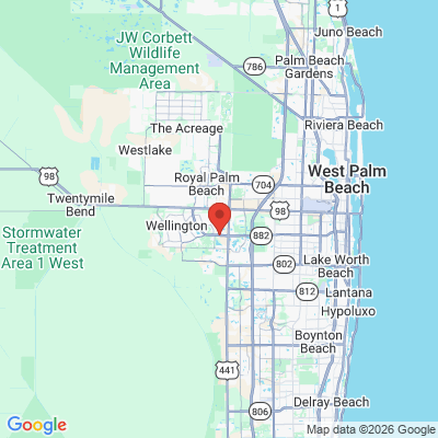 Map to  office in Wellington, FL