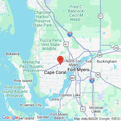 Map to  office in Cape Coral, FL