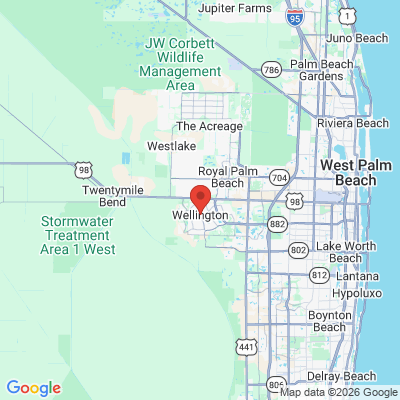 Map to  office in Wellington, FL
