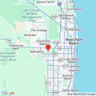 Map to  office in Wellington, FL