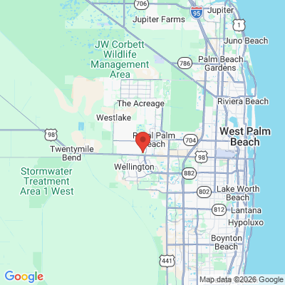 Map to  office in Loxahatchee, FL