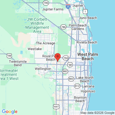 Map to  office in Royal Palm Beach, FL