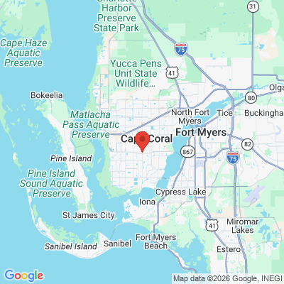 Map to  office in Cape Coral, FL