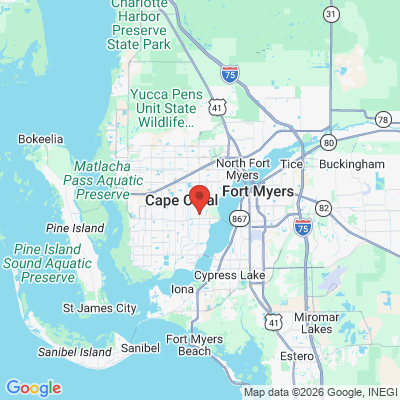 Map to  office in Cape Coral, FL