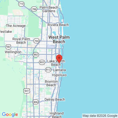 Map to  office in Lake Worth, FL