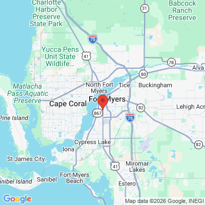 Map to  office in Fort Myers, FL
