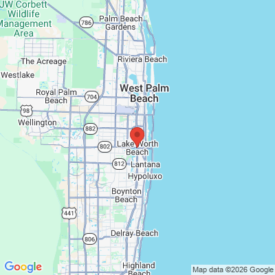 Map to  office in Lake Worth, FL