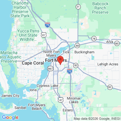 Map to  office in Fort Myers, FL