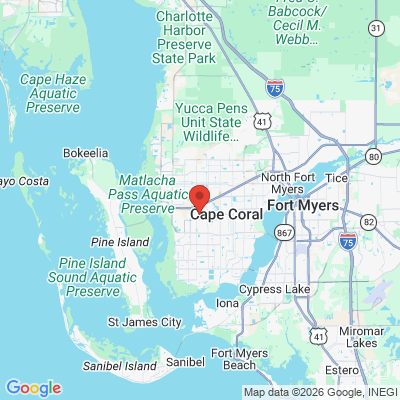 Map to  office in Cape Coral, FL
