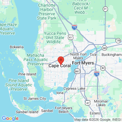 Map to  office in Cape Coral, FL