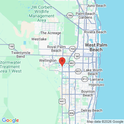 Map to  office in Wellington, FL