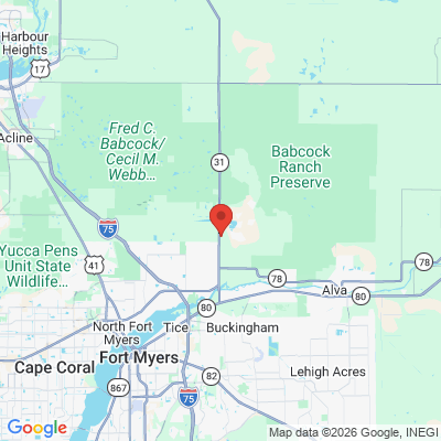 Map to  office in Punta Gorda, FL