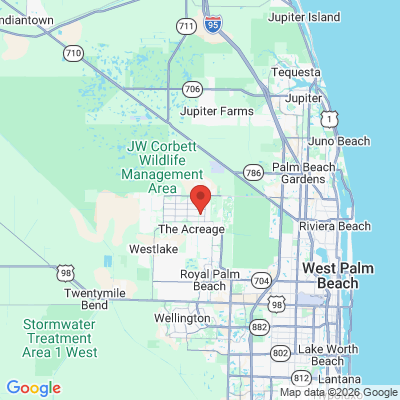 Map to  office in Royal Palm Beach, FL