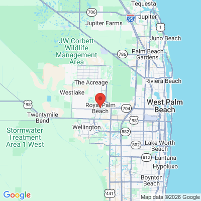 Map to  office in Royal Palm Beach, FL
