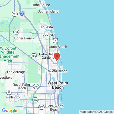 Map to  office in North Palm Beach, FL