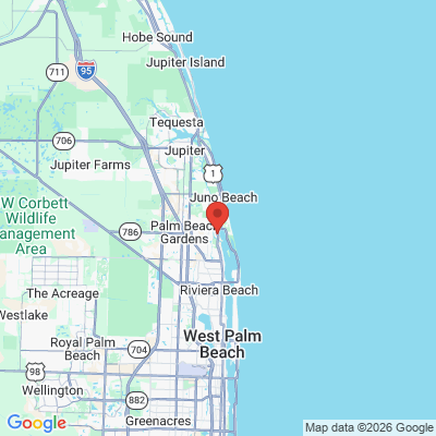 Map to  office in North Palm Beach, FL